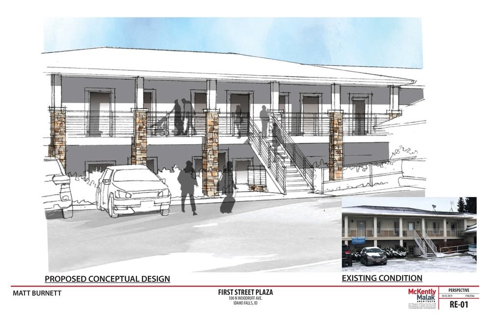 First Street Plaza: 100 N Woodruff Ave, Idaho Falls, ID 83401